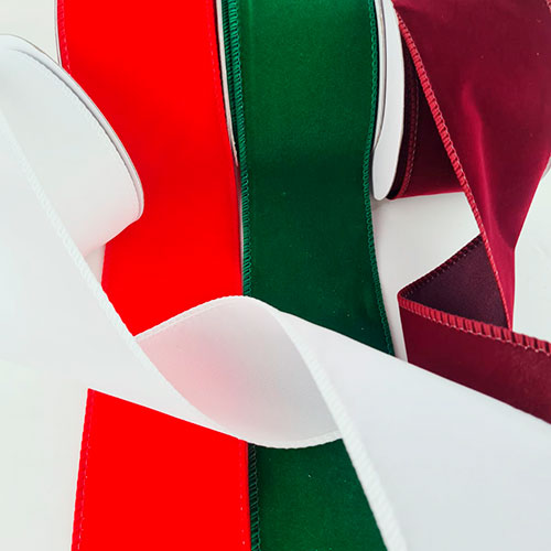 liston terciopelo con alambre