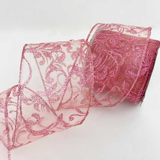 organza-hojas-con-diamantina-y-alambre organza hojas con diamantina y alambre