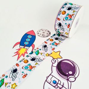 falla estampada astronauta