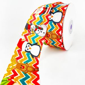 falla estampada navidad chevron
