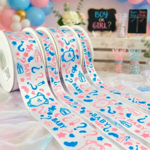 liston satin estampado baby revelacion