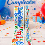 falla-estampada-feliz-cumpleaños Listón Falla Estampada Feliz Cumpleaños
