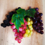 Uvas de plástico